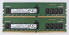 32GB (2x16GB) Samsung M393A2K43CB2-CTD8Q PC4-21300 2666MHz RDIMM Server RAM picture