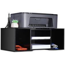 Maximize Productivity with Large Printer Stand, 2-Tier Riser`/ picture