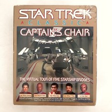 Star Trek: Captain's Chair Virtual Tour (PC Game Win 95/98, 1997) *BRAND NEW* picture