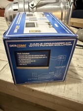 Datacomm In-Wall TV Cable Organizer Kit w/ Power Solution, White Recessed picture