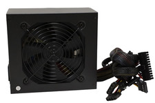 Solid Gear Basix 600W ATX Power Supply PSU 24-Pin SATA PCle Tested Working picture