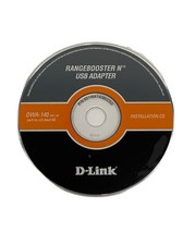 Installation CD for D-Link RangeBooster Wireless N USB Adapter DWA-140 CD-DWA140 picture
