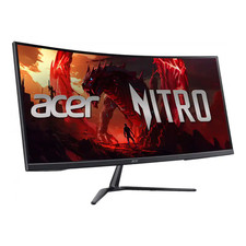 Acer - Nitro Gaming 34” Curved QHD 180Hz 1ms FreeSync Premium Gaming Monitor picture