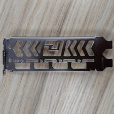 For PowerColor RX6700XT 12G Serie I/O Shield Back Plate BackPlate Blende Bracket picture