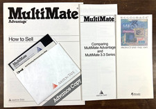 Vintage Ashton-Tate MultiMate Advantage 5.25