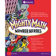 Riverdeep Mighty Math Number Heroes (Windows, Mac) Sealed picture