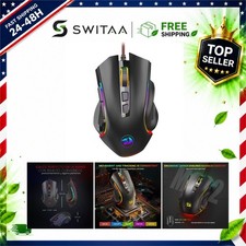 Redragon M602 Gaming Mouse Wired, 7200 DPI, RGB, 8 Programmable Buttons, picture