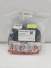 10Gtek Pack Of 10 CAT6 UTP Patch Core 4M 30AWG Black picture