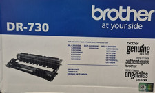 Genuine Brother DR730 Drum Unit - Black (OPEN BOX & PLASTIC BAG) Never Used picture