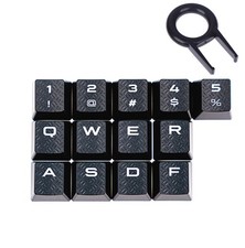 13 Keys Non-Slip Backlit keycaps Gaming Performance FPS MOBA Key Caps OEM Pro... picture