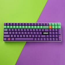 GMK Copy EVA-01 Style Keycap Cherry Profile PBT Set for Cherry MX picture