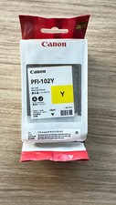 Canon PFI-102Y Yellow Ink Cartridge – Genuine, Unopened, 130ml picture