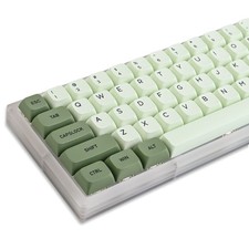 GTSP 124Key Matcha Keycaps XDA Set DyeSub For Cherry MX Gateron Switches picture