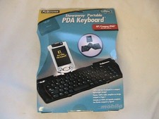 1 NEW FELLOWES PORTABLE PDA KEYBOARD 90187 FOR HP/COMPAQ IPAQ 3800-3900-5400 SER picture