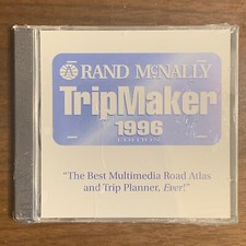 Rand McNally TRIPMAKER 1996 Edition  PC CD-ROM CD Trip Maker  BRAND NEW SEALED picture