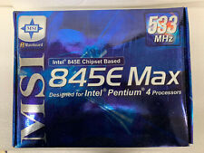 MSI 845E MAX MS-6566E  Intel Motherboard NEW Intel 845E Chipset Based for P 4 picture