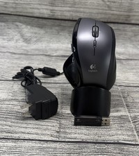 Logitech MX Revolution M-RBQ124 Wireless Mouse w/ Charging Dock & USB Receiver picture