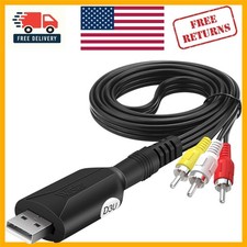 Versatile USB 2.0 Audio/Video Capture Card - 1M Cable for VHS, Hi8, and More picture
