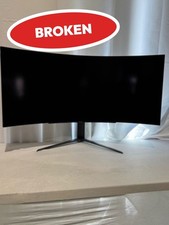 (BROKEN) LG 45in OLED Curved Gaming Monitor 240Hz 21:9 HDMI 2.1 WQHD Black picture