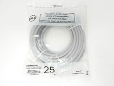 Shaxon UL724M825GY-3FB CAT6 Patch Cable, RJ45-RJ45 24AWG Stranded, 568B, Gray picture