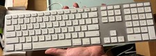 Genuine Apple A1243 Wired USB Keyboard for iMac Mac Mini Mac Pro w/Keypad picture