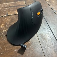 ProtoArc Ergonomic Mouse EM11 NL Vertical Black USB Wireless With Dongle picture