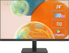 viewedge 24 inch monitor 100hz - computer monitor 24 inch 1080p fhd, ultra thin picture