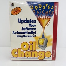 Vintage CyberMedia Oil Change Software - PC Windows 95 - NEW SEALED Box picture