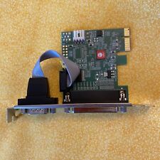 SIIG DP CyberParallel Dual PCIe Serial Adapter Card, ECP/EPP (JJ-E02211-S1) picture