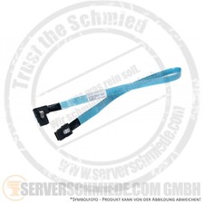 HP 60cm SAS Cable 1x SFF-8087 Straight 1x SFF-8087 Angle 869670-001 6017B0542204 picture