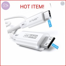 JSAUX USB C to Mini HDMI Cable 3.3FT(NOT HDMI), 4K Type C to Mini HDMI Cord picture