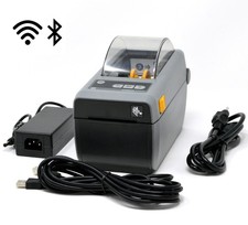 Zebra ZD410 Direct Thermal Barcode Label Receipt Printer USB Bluetooth & WIFI picture