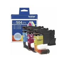 Brother Genuine LC5043PK Standard Yield Cyan, Magenta, and Yellow Ink Cartridges picture