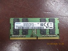 SAMSUNG 16GB 2RX8 DDR4 SODIMM PC4- 2666V LAPTOP MEMORY RAM M471A2K43CB1-CTD picture