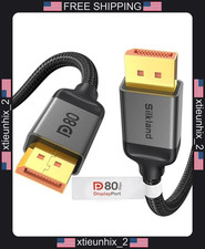 DisplayPort 2.1 Cable 80Gbps 6.6FT for Gaming, HDR, 4K/8K/16K Support picture