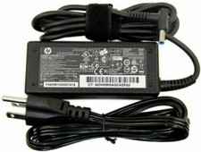 Lot 7 Genuine OEM blue tip HP 65W Pavilion 710412-001 AC Adapter Charger picture