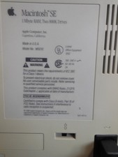 Apple Macintosh SE Computer M5010 105Mb HD, 1Mb Ram Working As-Is picture