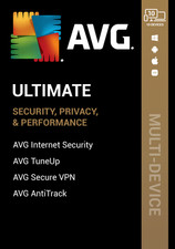 AVG Ultimate 2026 10 Device 3 Year for PC Mac Android iOS Same Day Email Code picture