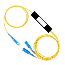 1X2 1 To 2 Fiber Optical Splitter Coupler Cable SC UPC FBT Signalmode Coupling j picture
