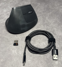 Logitech MX Vertical Advanced Ergonomic Wireless Optical Mouse Graphite 4000 DPI picture