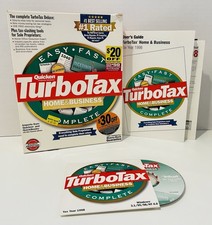 Quicken TurboTax Home & Business 1998 CD-ROM, Complete, for Windows picture