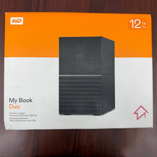 WD My Book Duo External HDD 12TB WDBFBE0120JBK-00 USB-C USB External Hard Drive picture