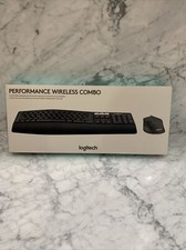 Logitech - Performance Full-size Wireless Keyboard and Mouse Combo NEW picture