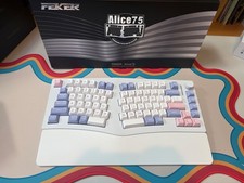 Feker Alice 75 Keyboard, Aluminum Ergonomic, Mechanical Custom Wireless Keyboard picture