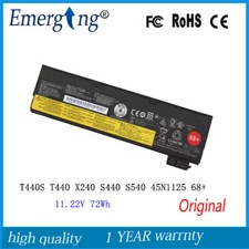 72WH Genuine Battery for Lenovo ThinkPad T440S T440 X240 S440 S540 45N1125  picture
