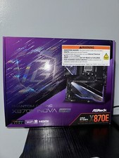 ASRock X870E NOVA WIFI AM5 AMD SATA 6Gb/s ATX Motherboard - NEW picture