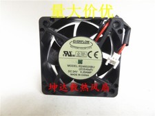 1 PCS EVERFLOW Fan R246025BU DC24V 0.25A 6CM 6025 2 pin cooling fan picture