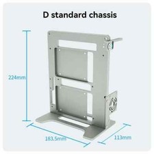 CNC Aluminum Alloy Portable Rack Power Supply Graphics Card Open Chassis picture