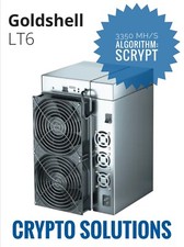 CRYPTO MINER  BTC LTC DOGE Goldshell LT6 3350mh/s Like Antminer L7 BITMAIN ASIC picture