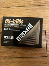 Maxell HS-4/CL 4mm Cleaning Cartridge for Data Storage Drives New Sealed picture